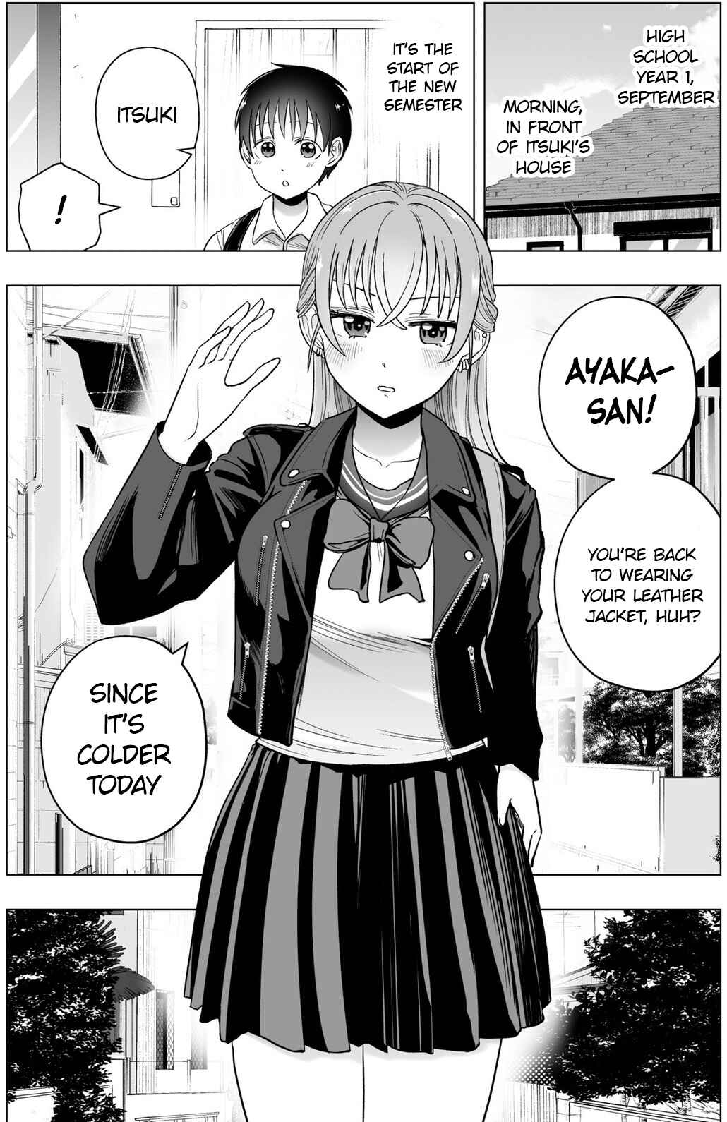 Yankee JK Ayaka-san no Jakuten Chapter 40 page 0