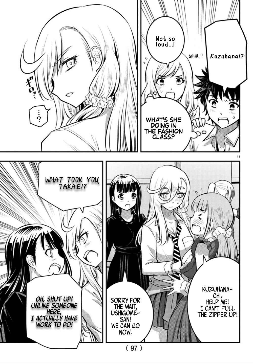 Yankee JK Kuzuhana-chan Chapter 36 page 11