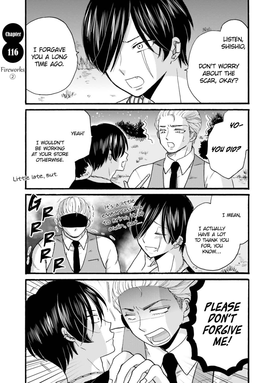 Yankee-kun to Hakujou Gaaru Chapter 116 page 2