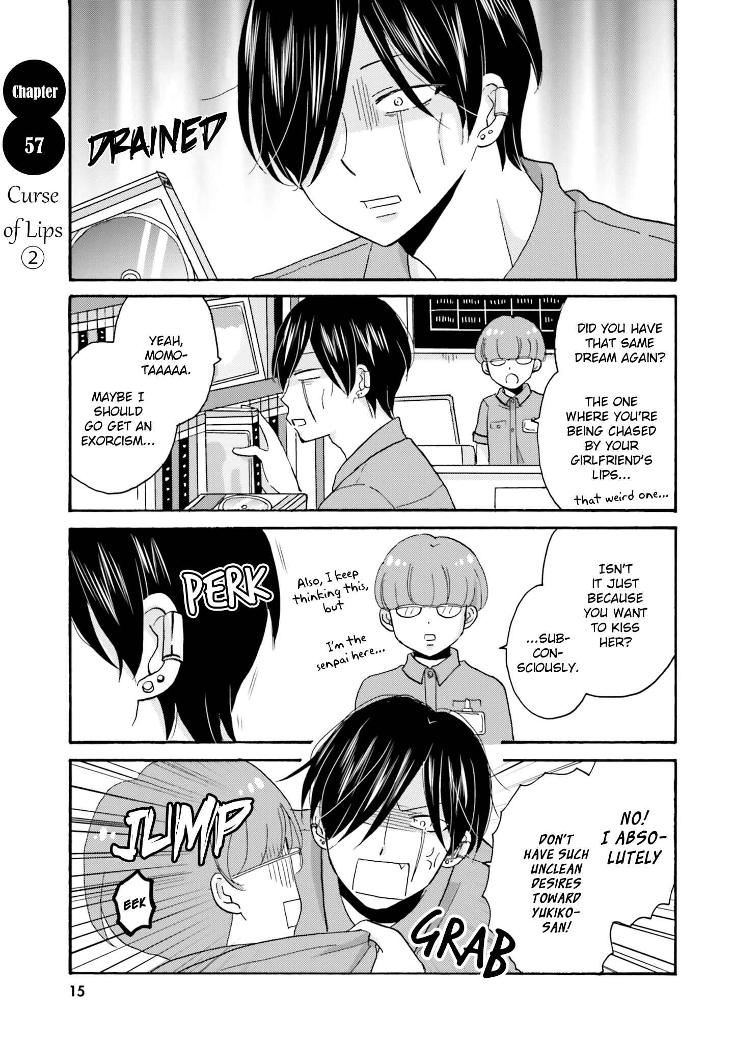 Yankee-kun to Hakujou Gaaru Chapter 57 page 2