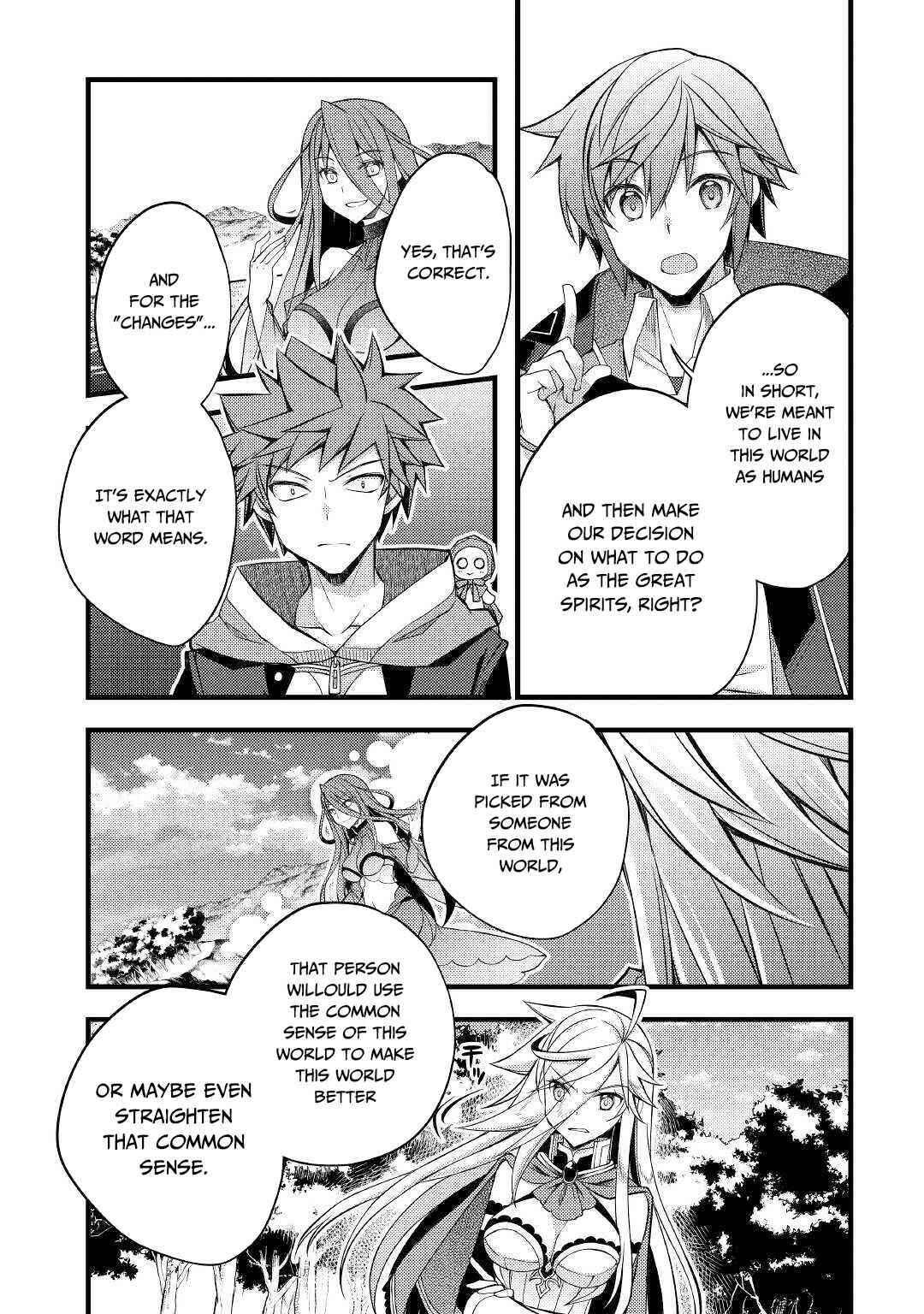 Yankee wa Isekai de Seirei ni Aisaremasu. Chapter 34 page 9