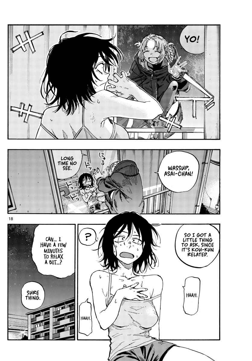Yofukashi no Uta Chapter 105 page 17
