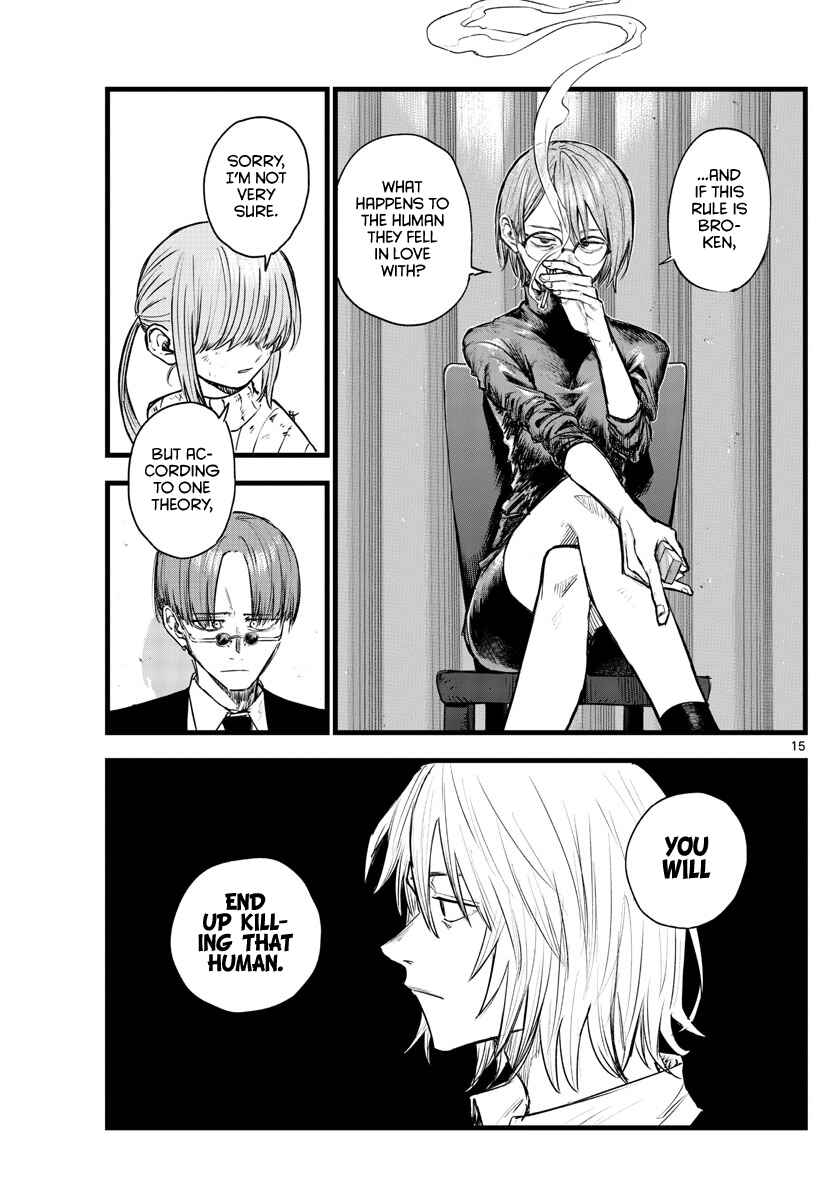 Yofukashi no Uta Chapter 121 page 14