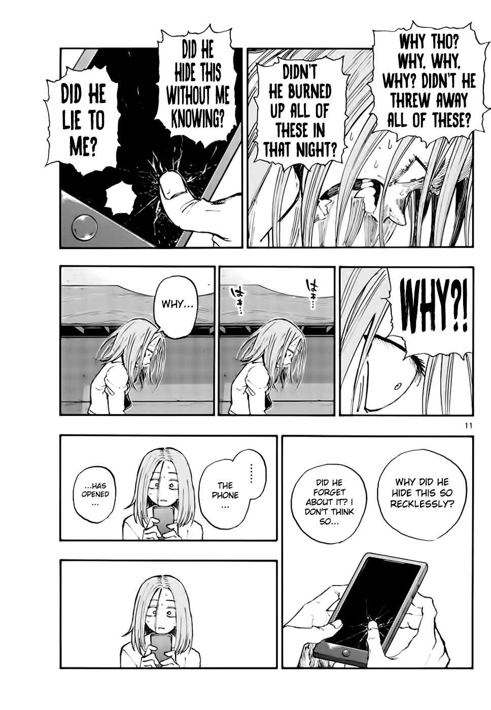 Yofukashi no Uta Chapter 151 page 9