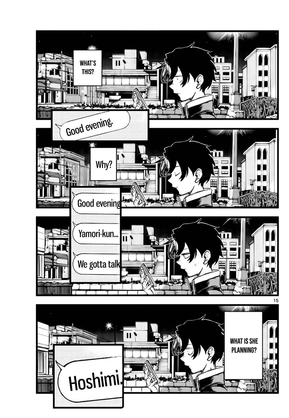 Yofukashi no Uta Chapter 151 page 13
