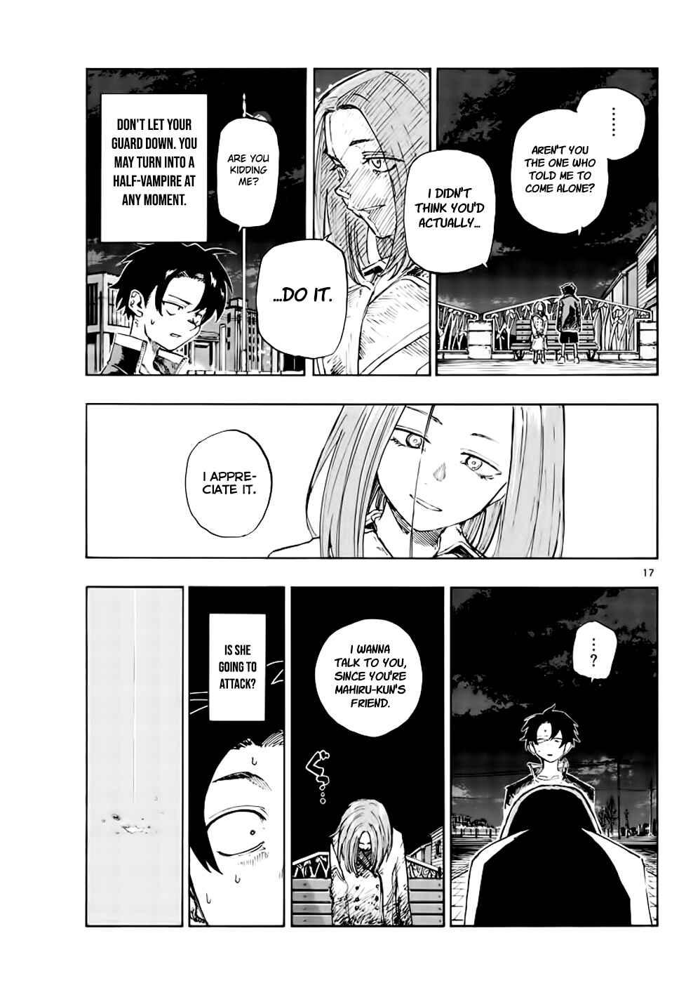 Yofukashi no Uta Chapter 151 page 15