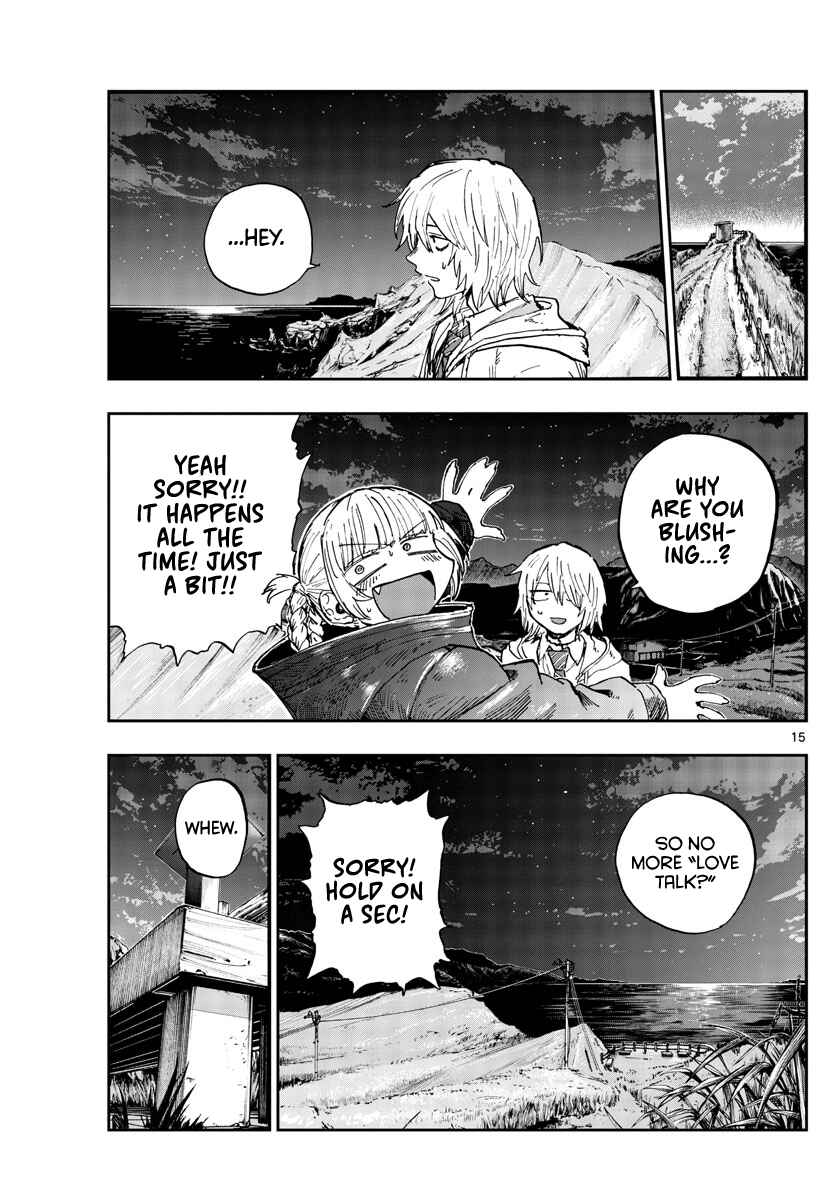 Yofukashi no Uta Chapter 154 page 14