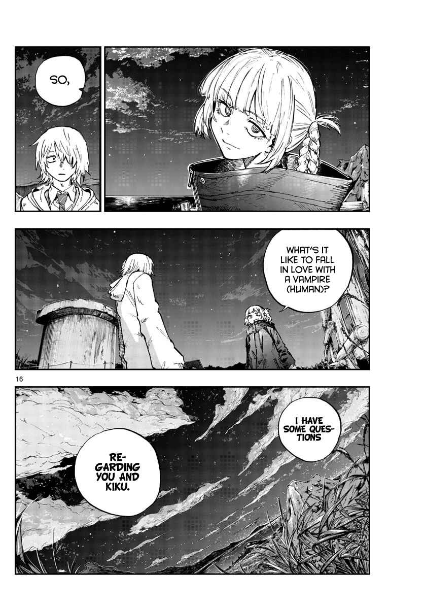 Yofukashi no Uta Chapter 154 page 15