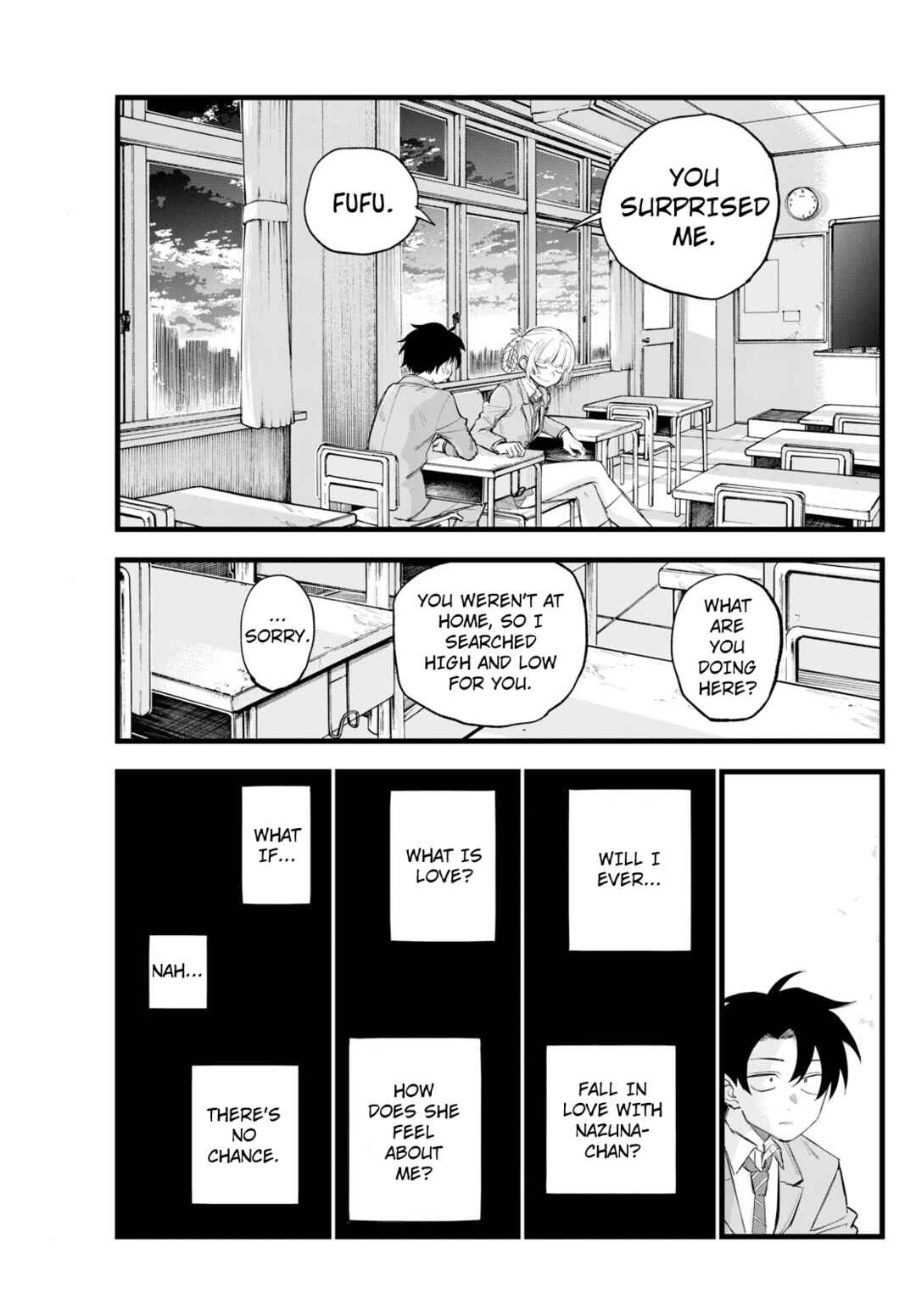 Yofukashi no Uta Chapter 173 page 14