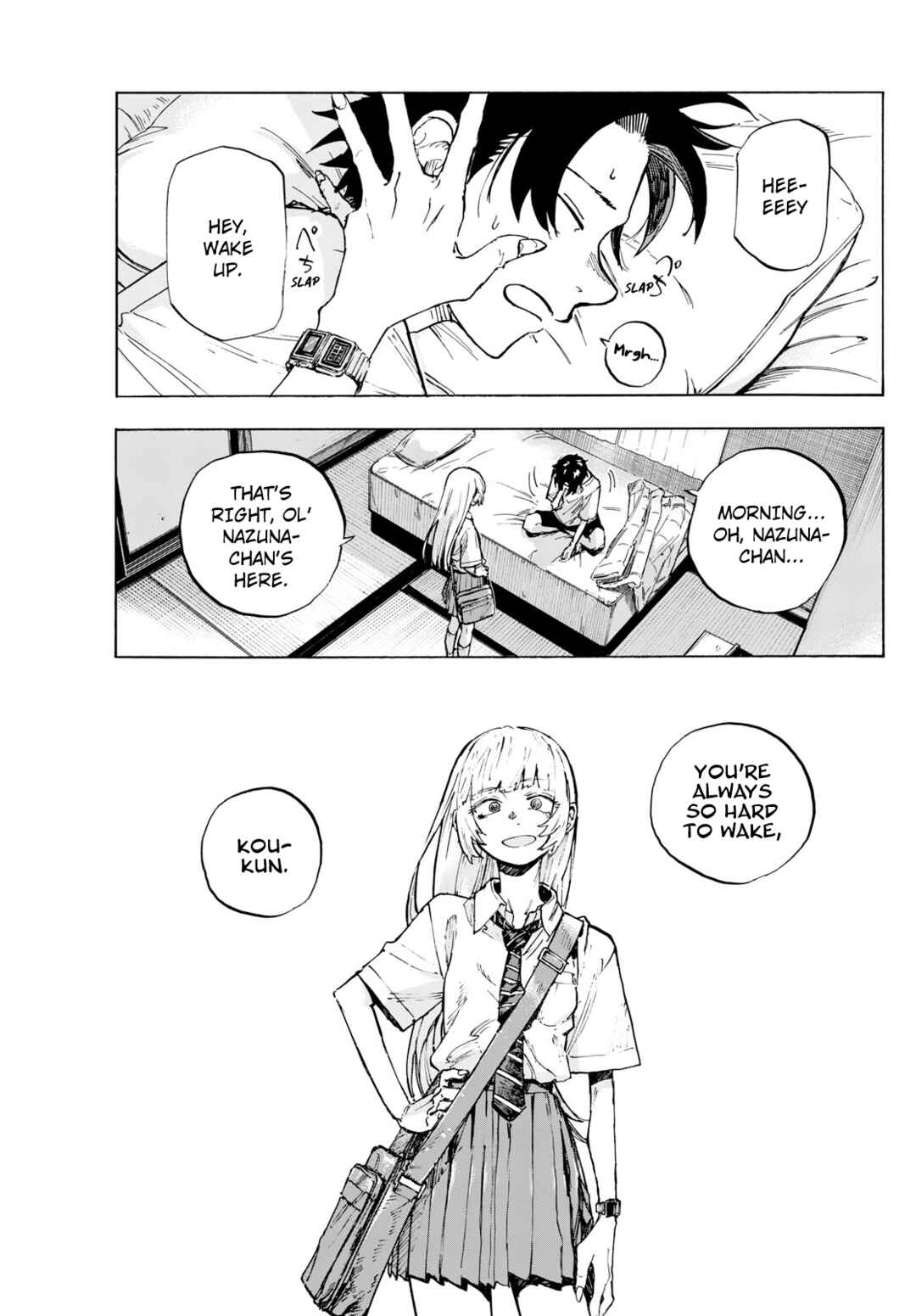 Yofukashi no Uta Chapter 195 page 0