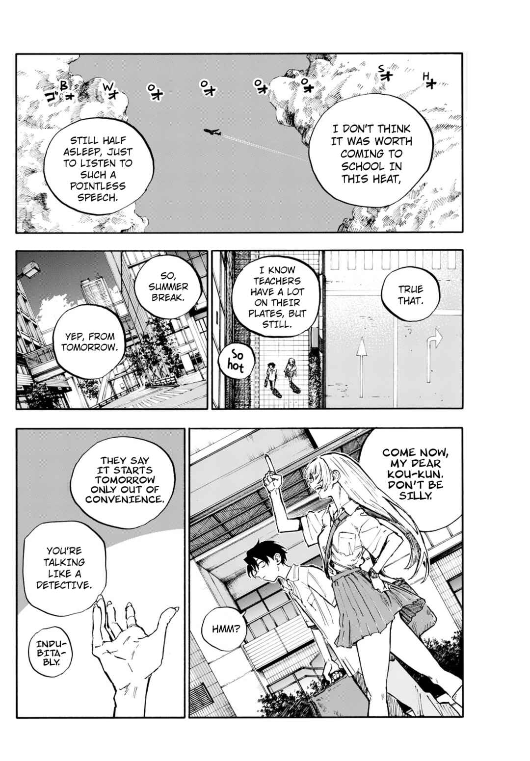 Yofukashi no Uta Chapter 195 page 3
