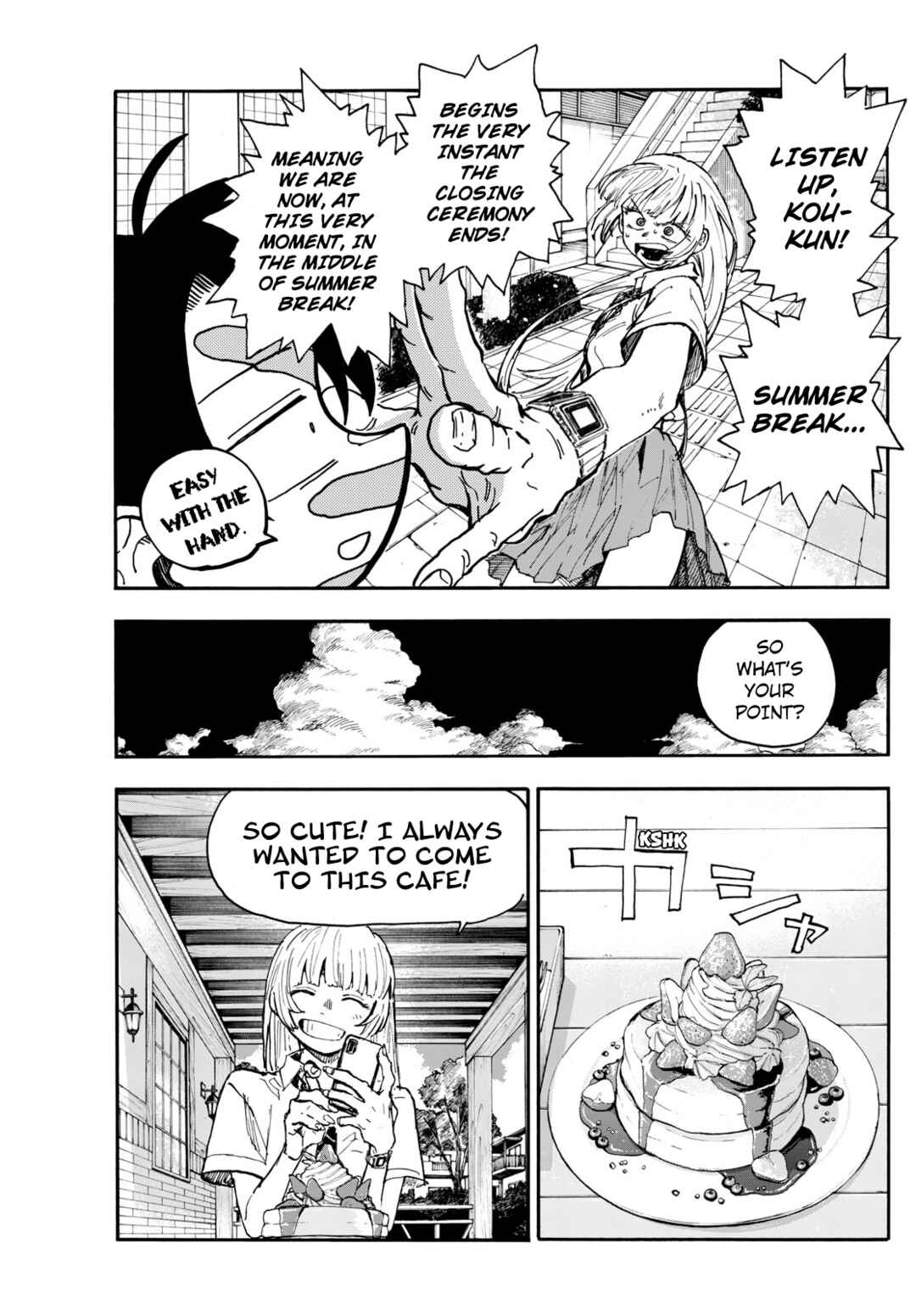 Yofukashi no Uta Chapter 195 page 4