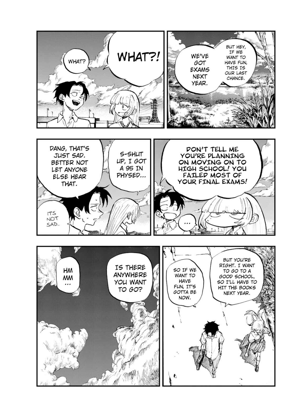 Yofukashi no Uta Chapter 195 page 8