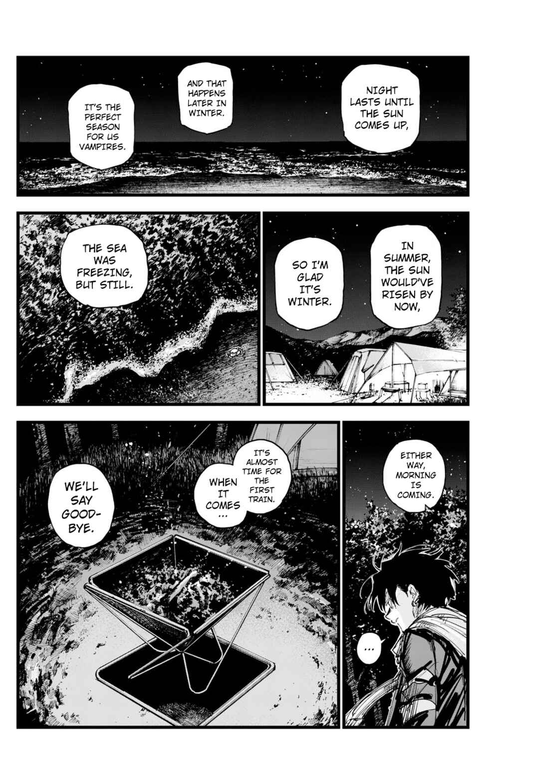 Yofukashi no Uta Chapter 198 page 3