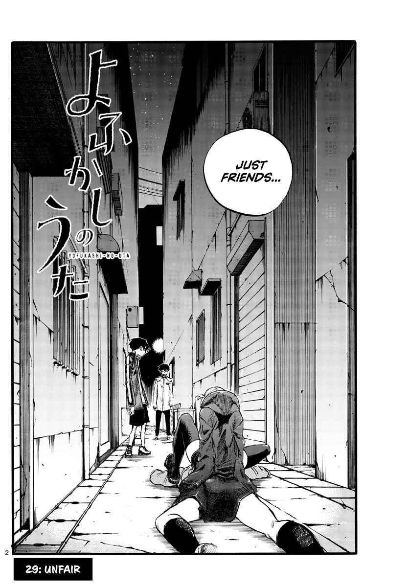 Yofukashi no Uta Chapter 29 page 3