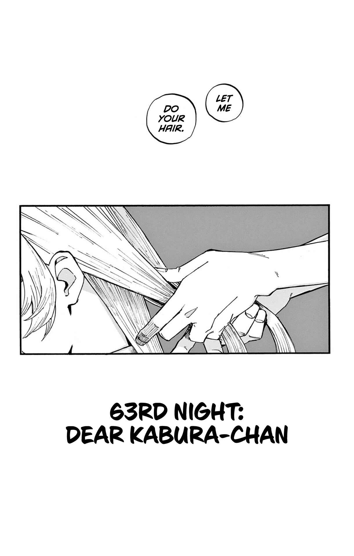 Yofukashi no Uta Chapter 63 page 1