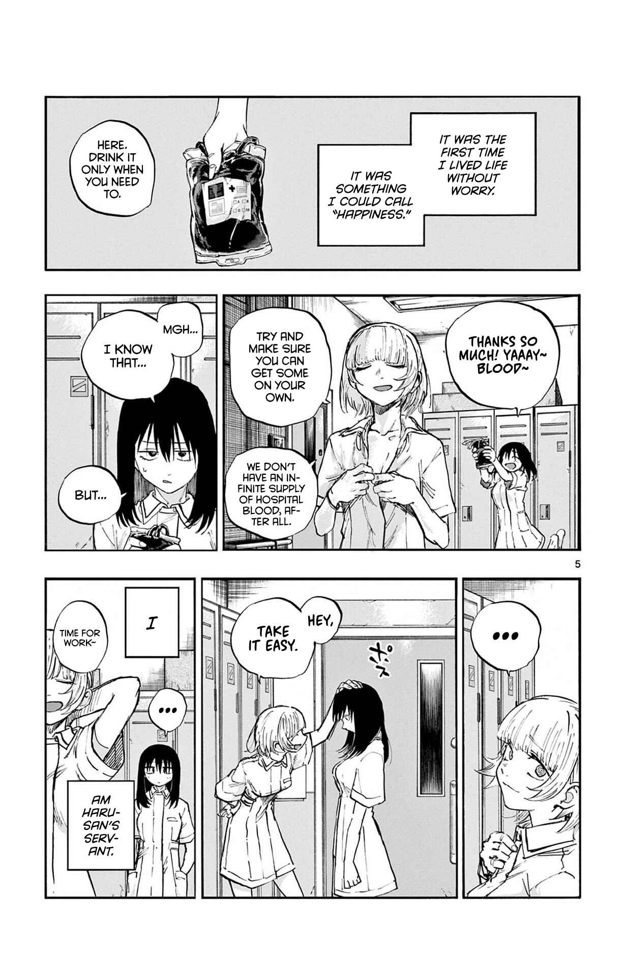 Yofukashi no Uta Chapter 63 page 4