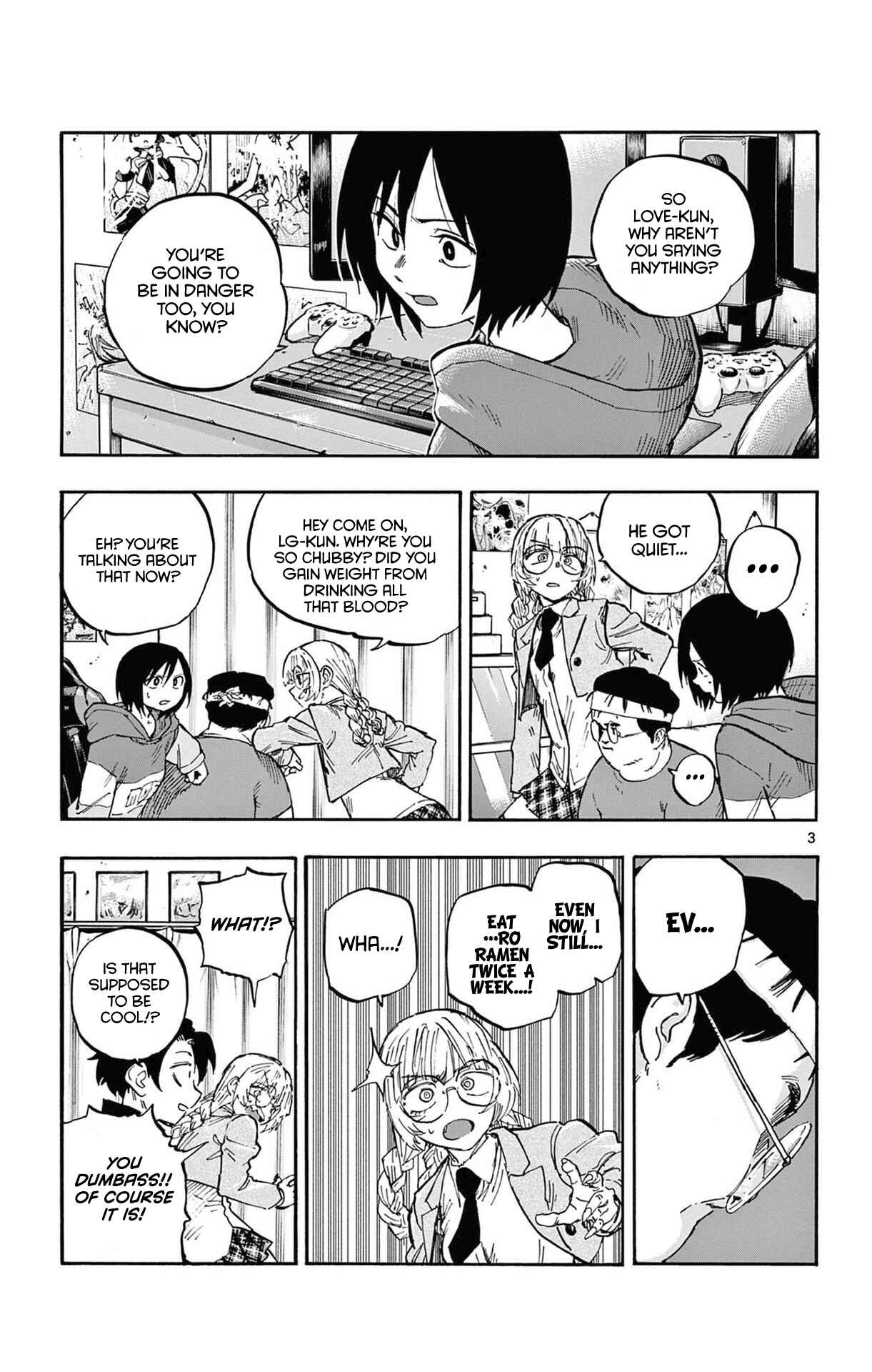 Yofukashi no Uta Chapter 67 page 2