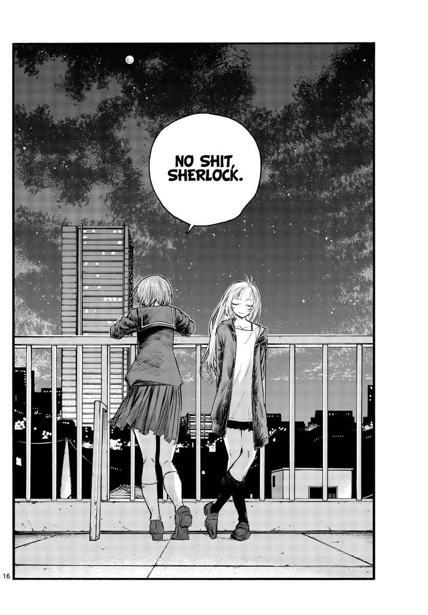 Yofukashi no Uta Chapter 93 page 15
