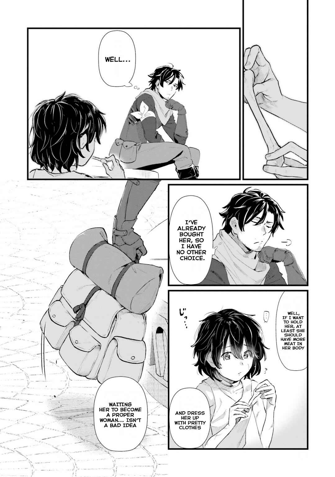 Yopparai Touzoku, Dorei no Shoujo wo Kau Chapter 1 page 41