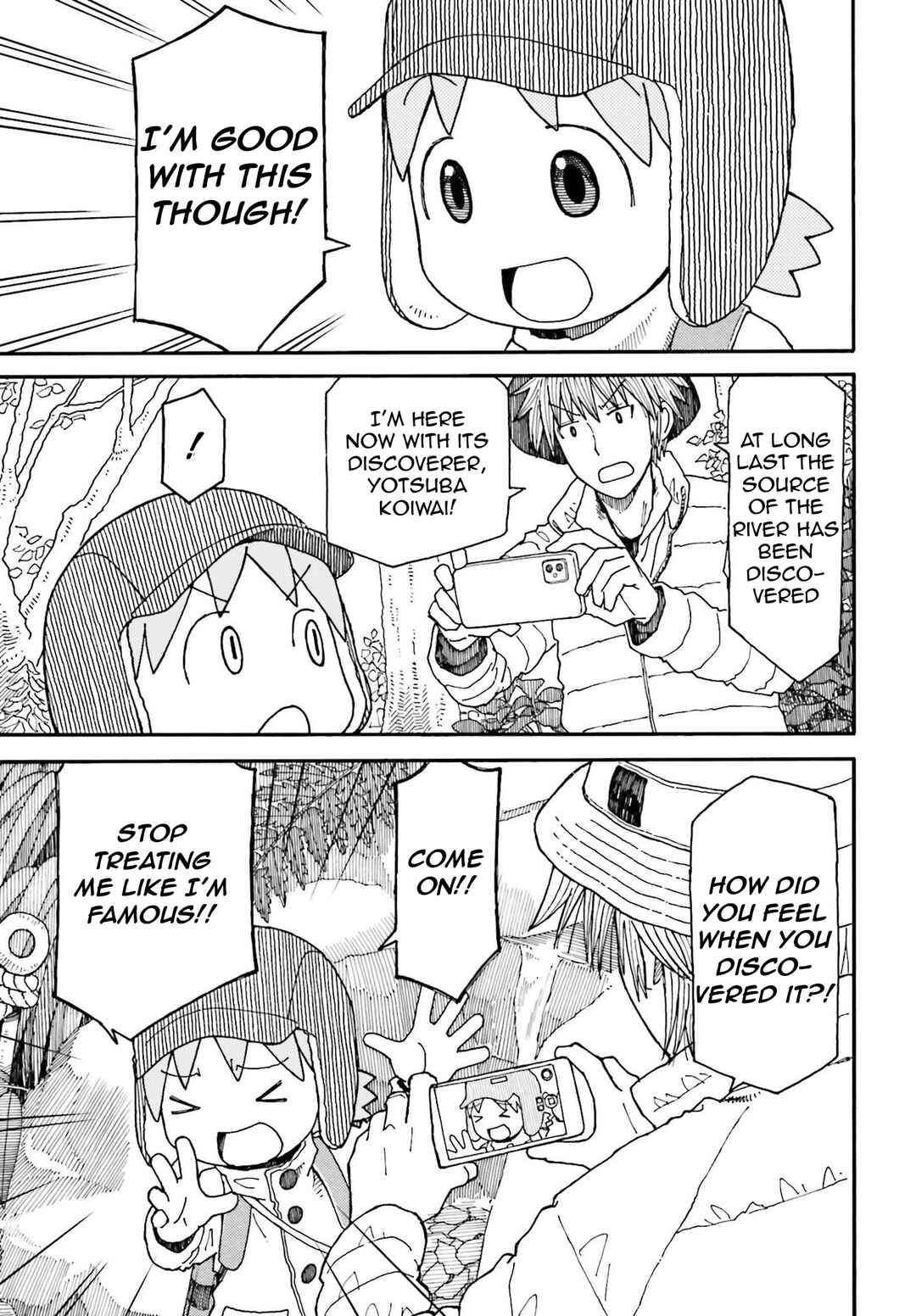 Yotsuba&! Chapter 111 page 18
