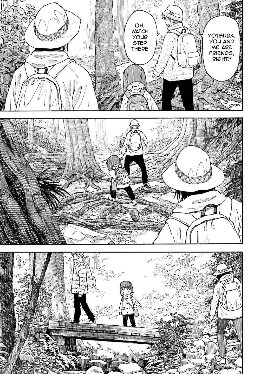 Yotsuba&! Chapter 111 page 8