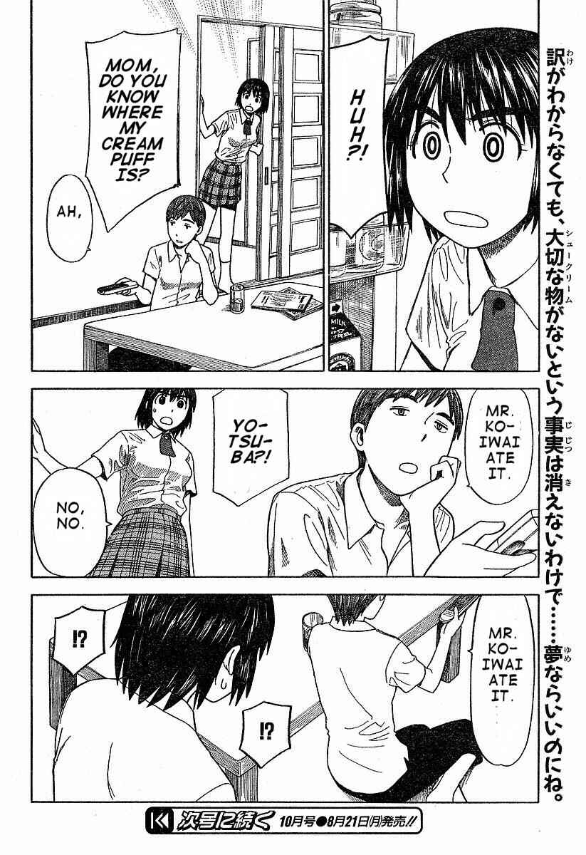Yotsuba&! Chapter 38 page 25