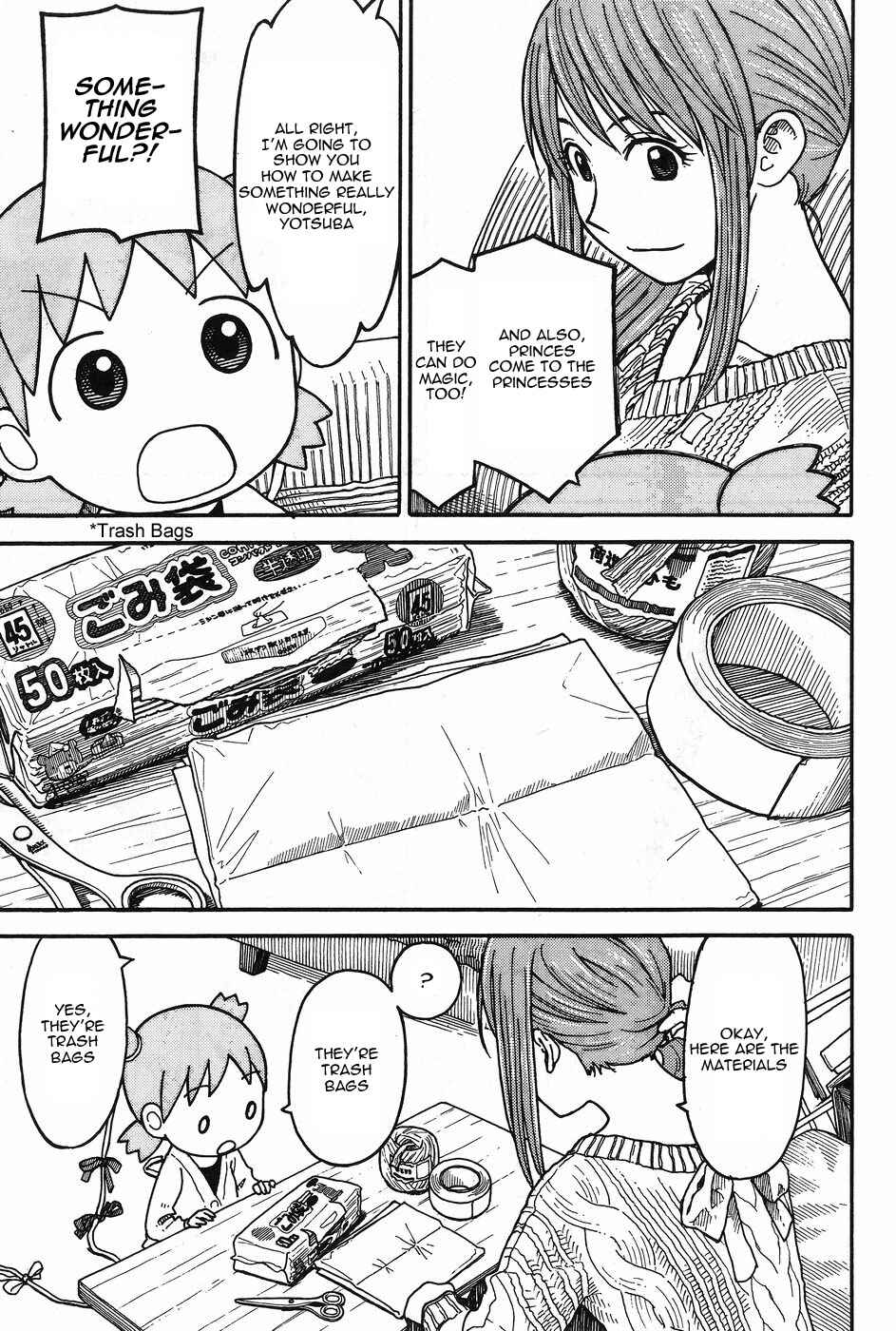 Yotsuba&! Chapter 93 page 17