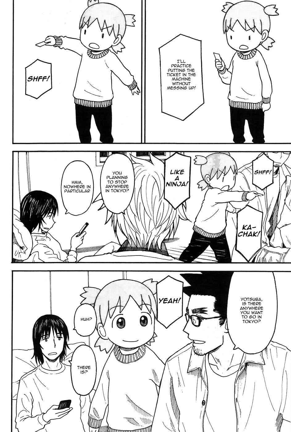 Yotsuba&! Chapter 94 page 32