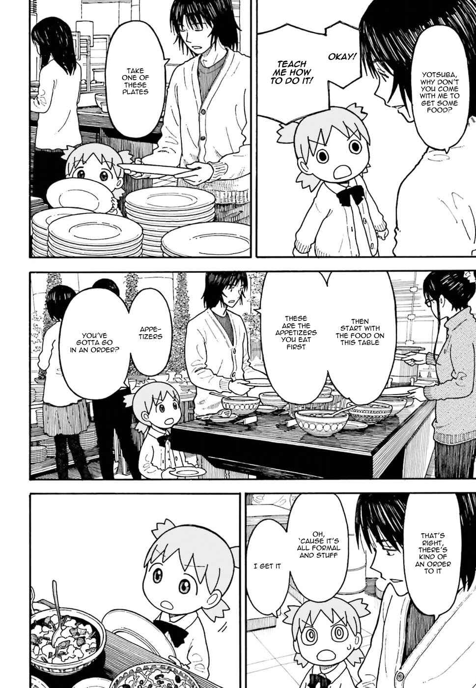 Yotsuba&! Chapter 97 page 14
