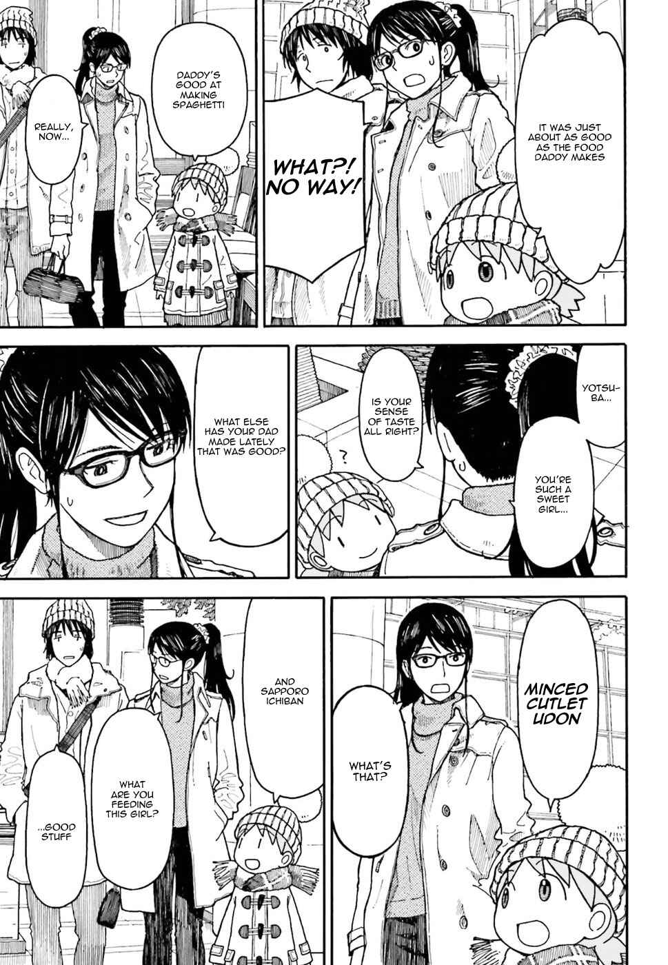 Yotsuba&! Chapter 97 page 35