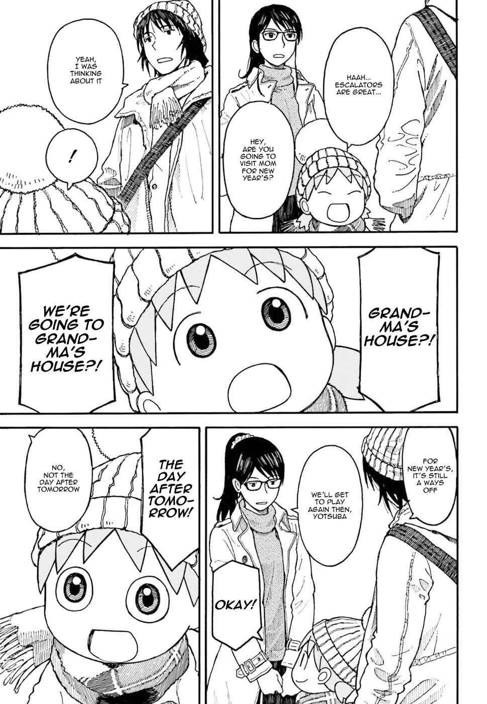 Yotsuba&! Chapter 97 page 37