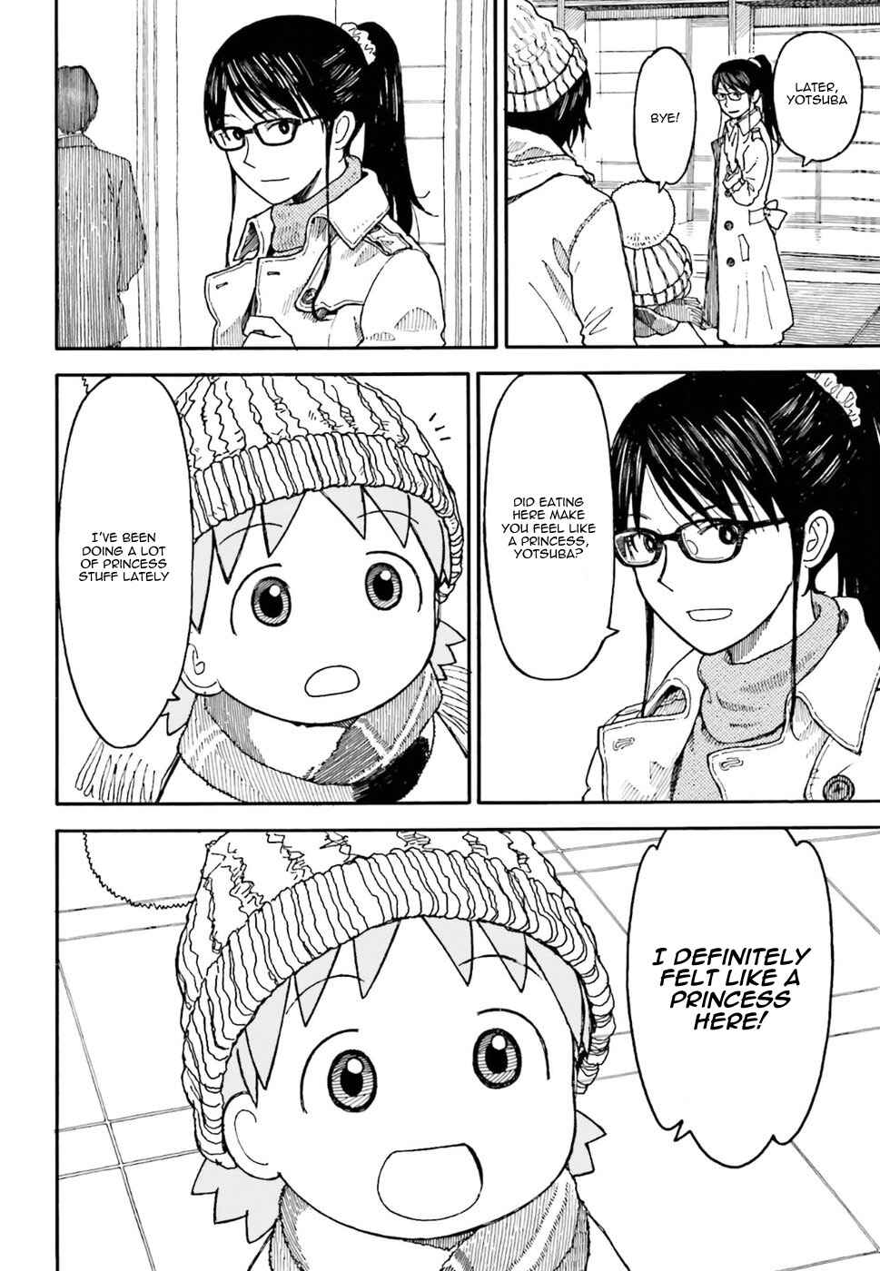 Yotsuba&! Chapter 97 page 38