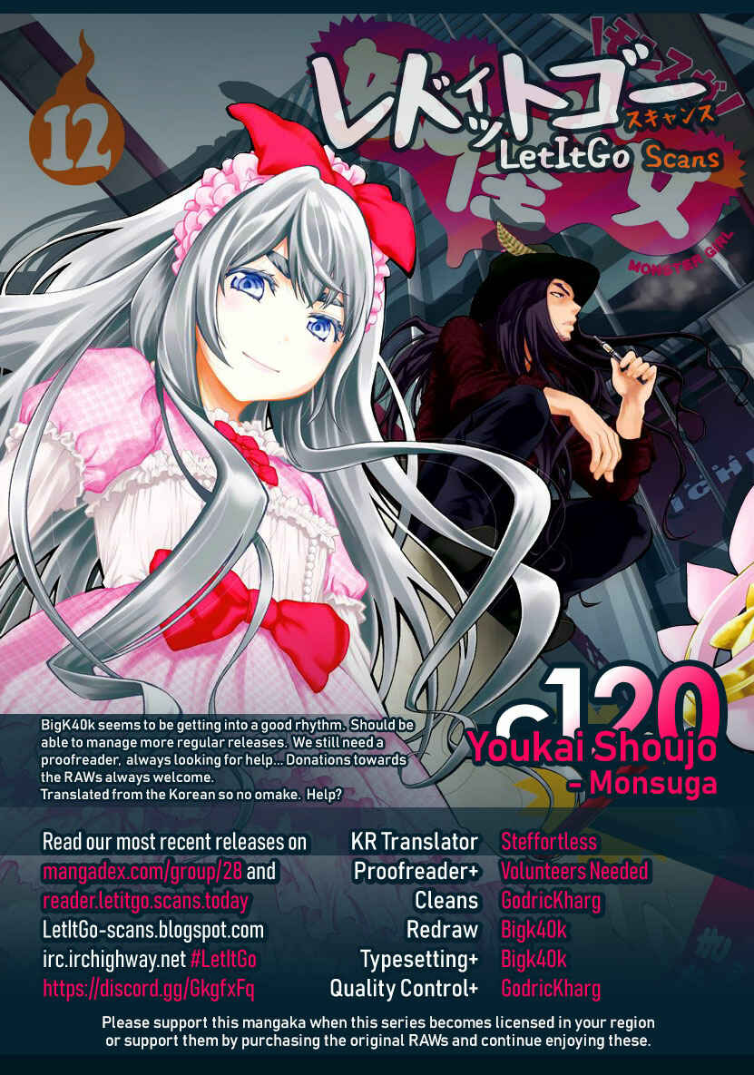 Youkai Shoujo – Monsuga Chapter 120 page 0