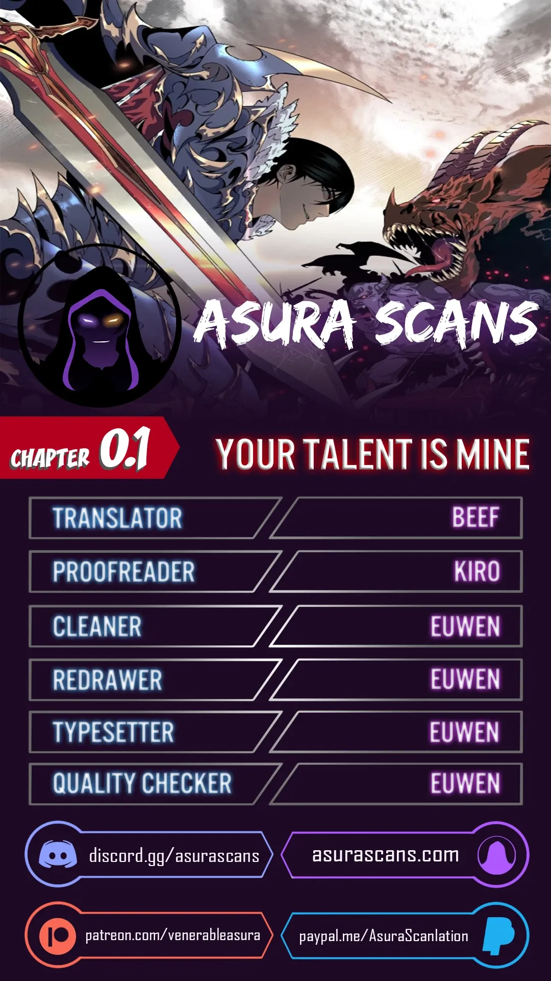 Your Talent is Mine Chapter 0 page 0