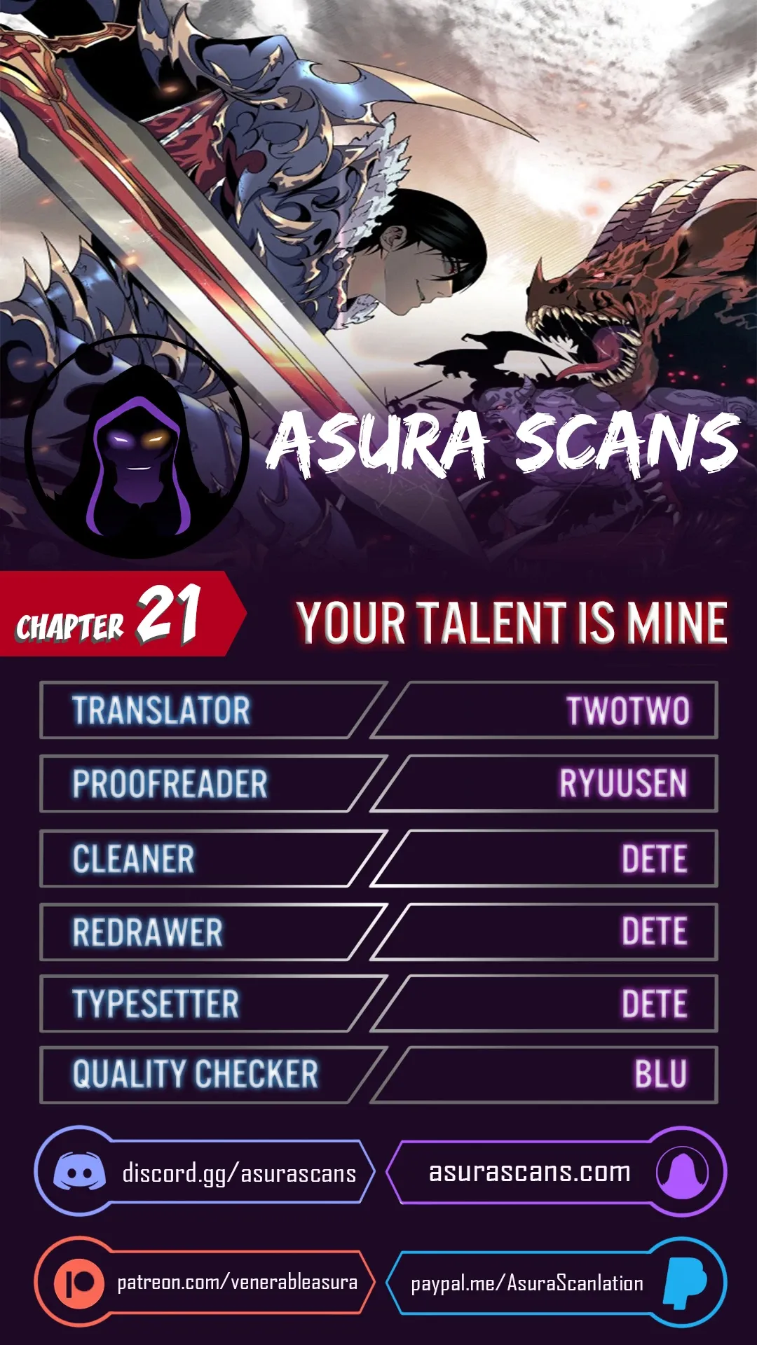 Your Talent is Mine Chapter 21 page 0