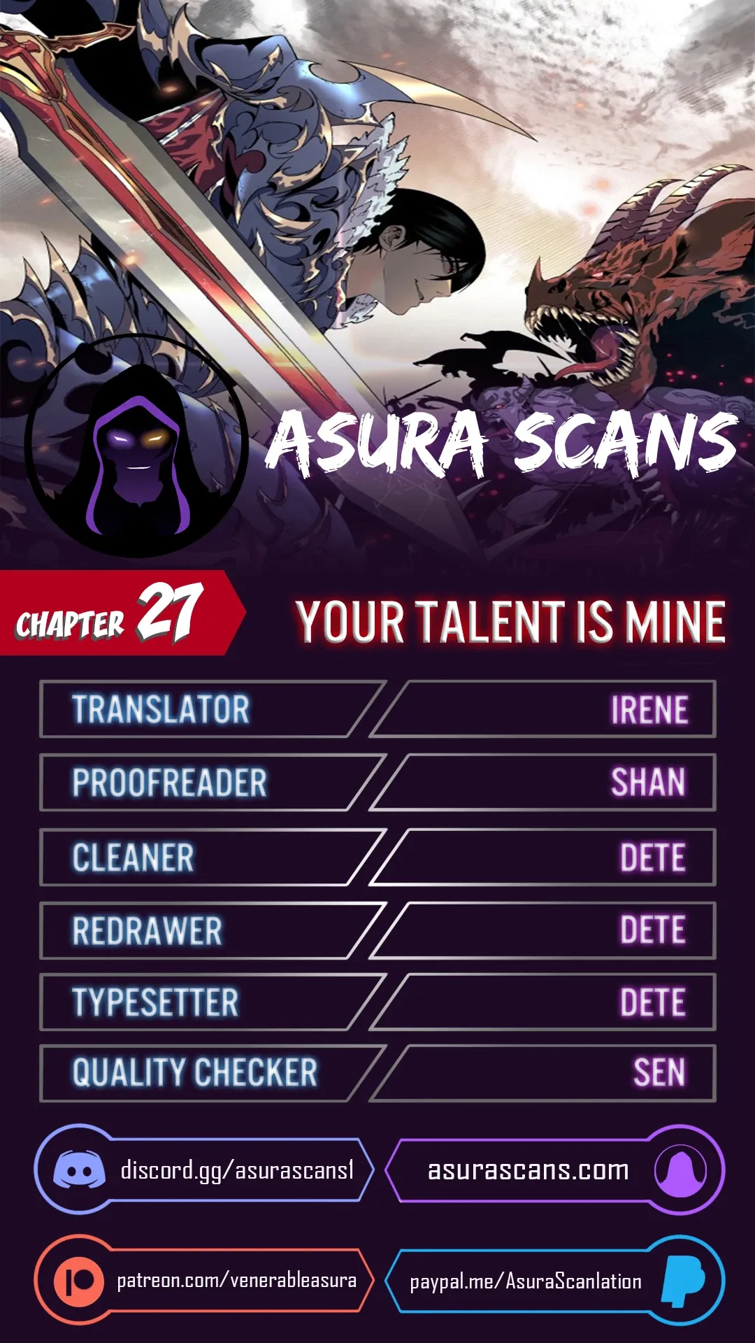 Your Talent is Mine Chapter 27 page 0
