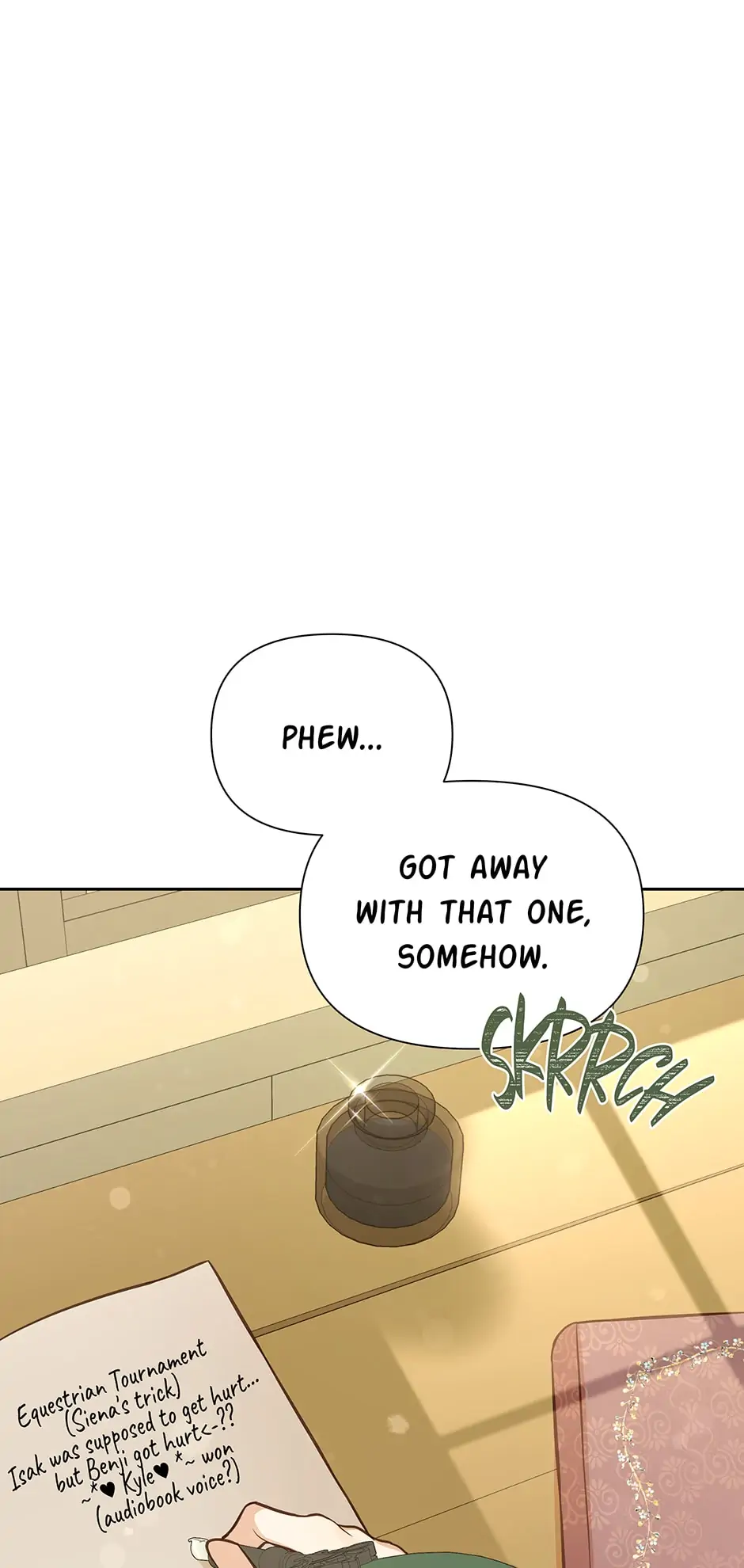 You’re just a supporting character, so love me! Chapter 55 page 16