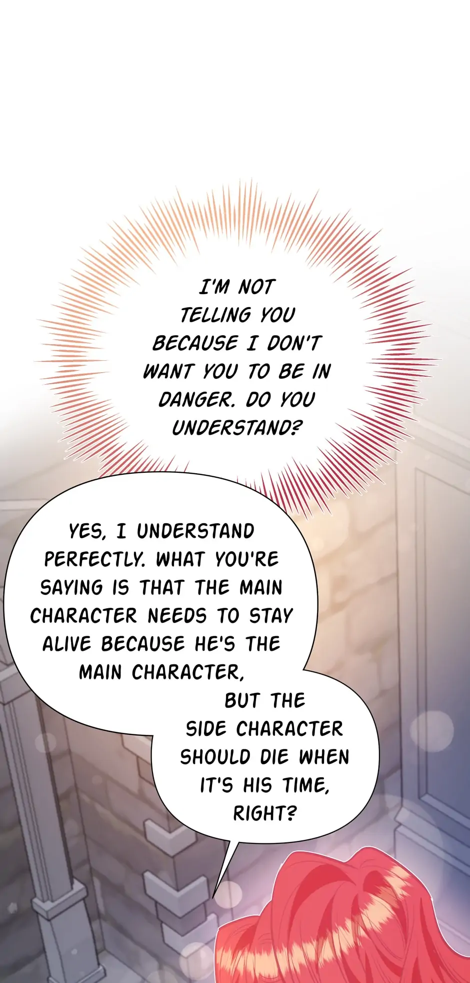 You’re just a supporting character, so love me! Chapter 78 page 1
