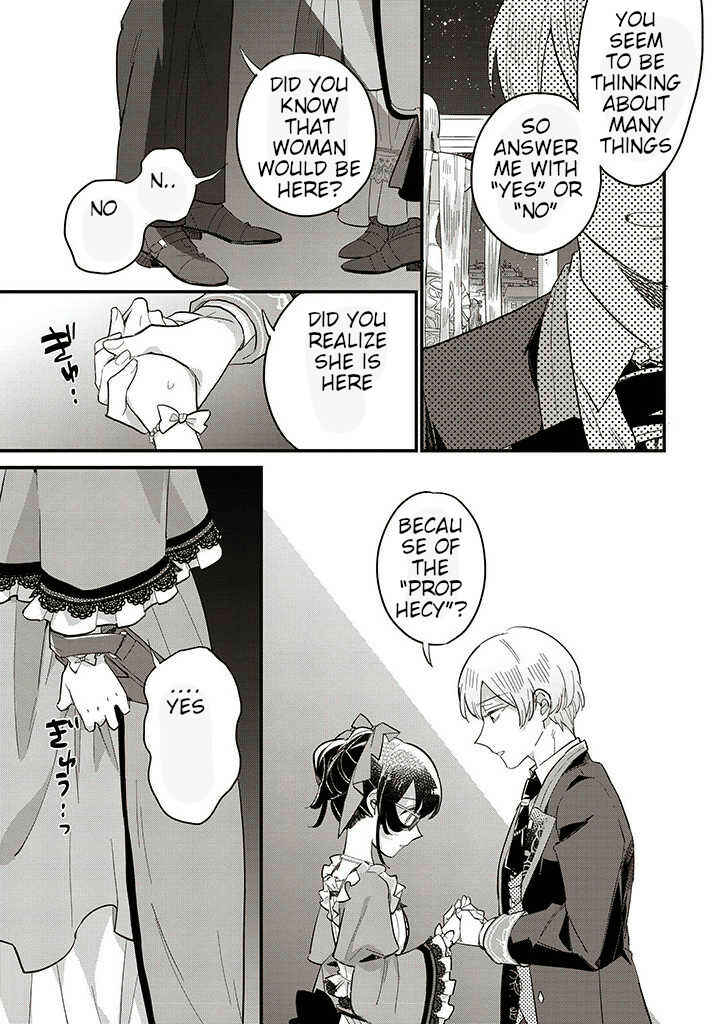 Yowaki MAX Reijou nanoni, Ratsuwan Konyakusha-sama no Kake ni Notte Shimatta Chapter 12.3 page 1