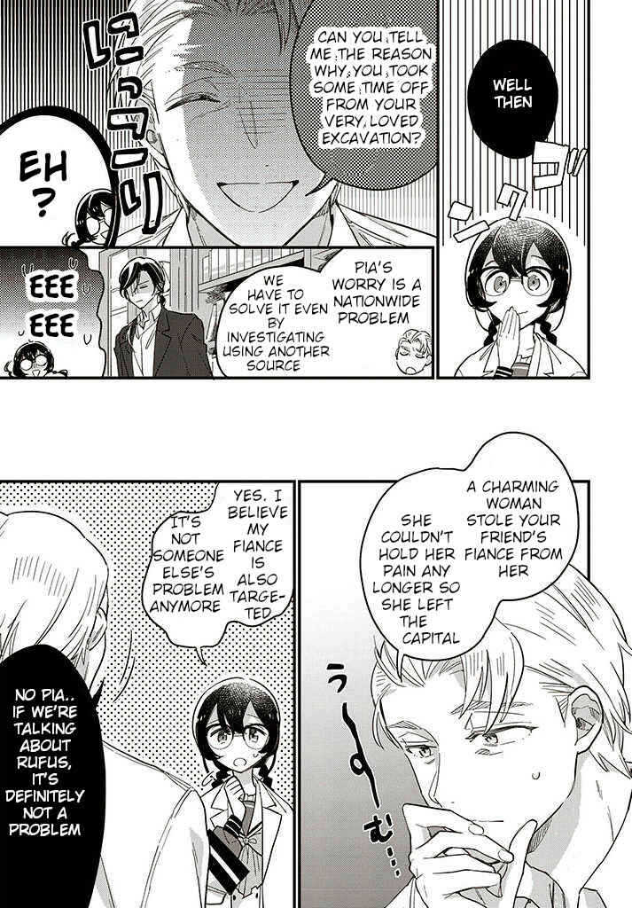 Yowaki MAX Reijou nanoni, Ratsuwan Konyakusha-sama no Kake ni Notte Shimatta Chapter 13.4 page 3