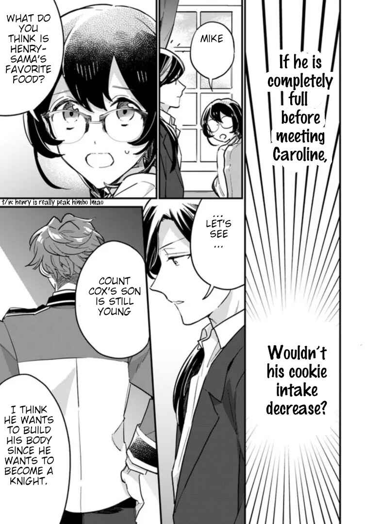 Yowaki MAX Reijou nanoni, Ratsuwan Konyakusha-sama no Kake ni Notte Shimatta Chapter 15.1 page 4