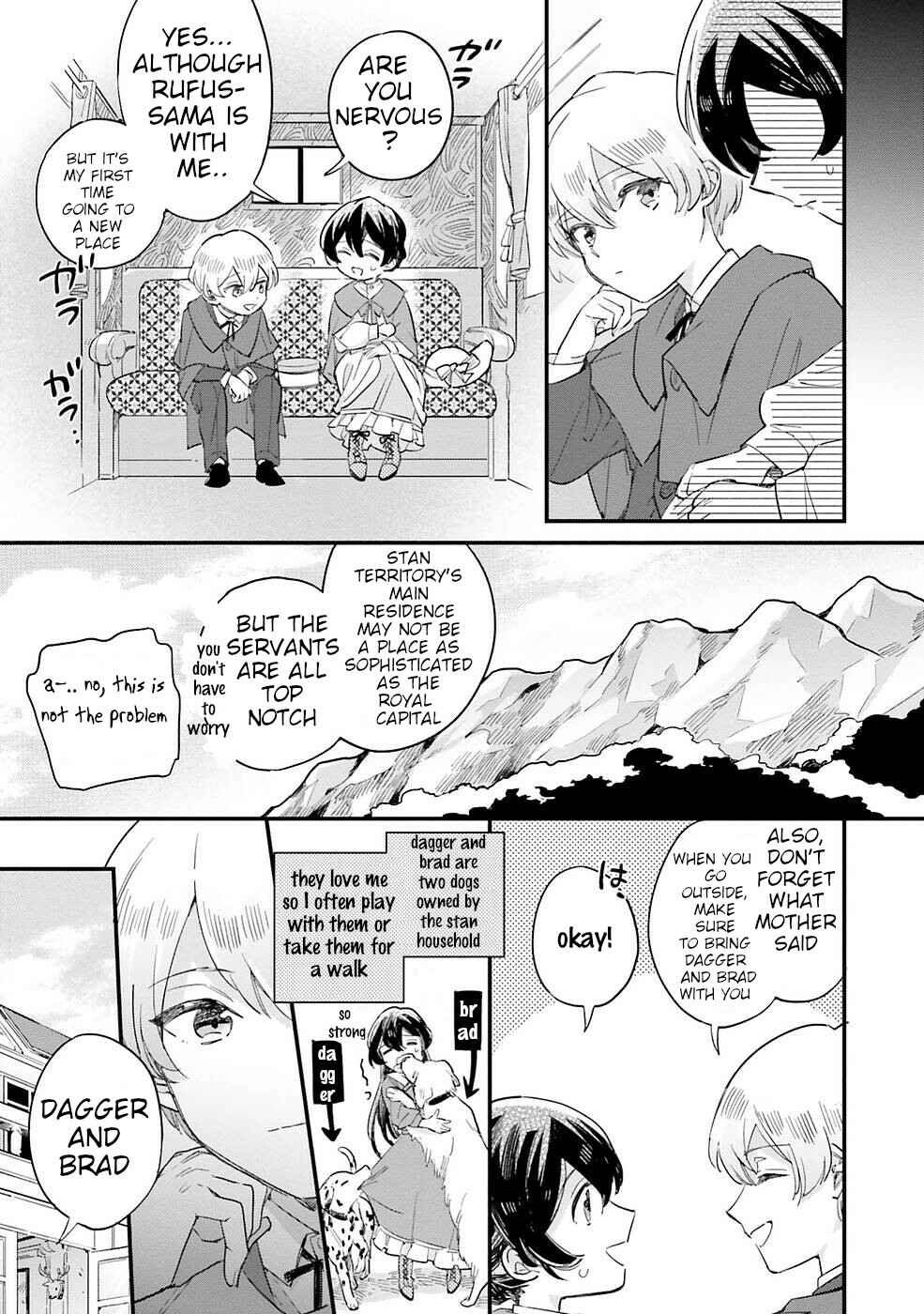 Yowaki MAX Reijou nanoni, Ratsuwan Konyakusha-sama no Kake ni Notte Shimatta Chapter 2.3 page 9