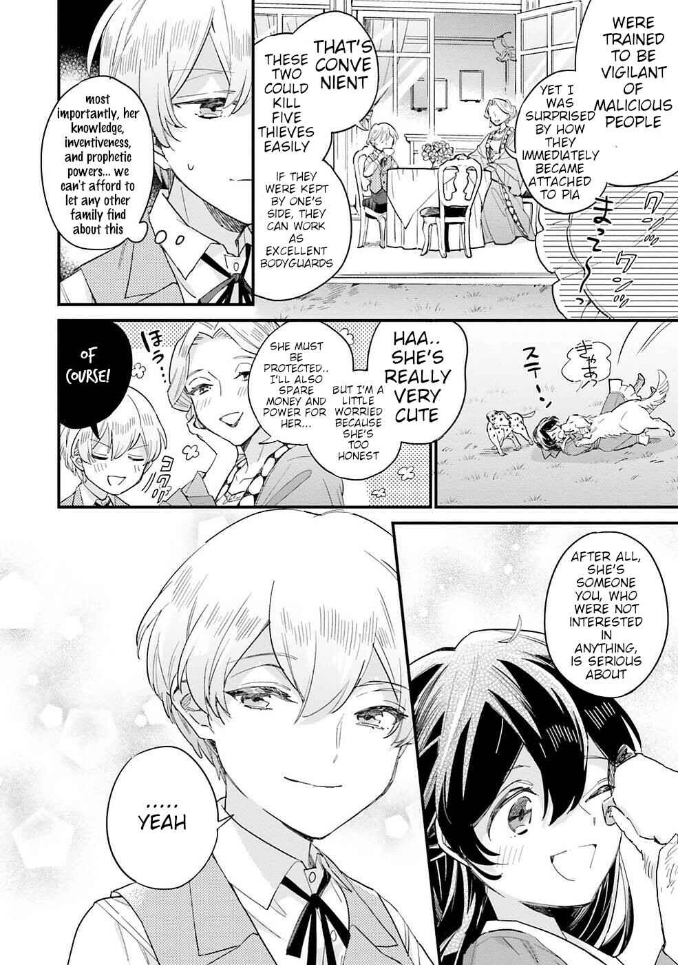 Yowaki MAX Reijou nanoni, Ratsuwan Konyakusha-sama no Kake ni Notte Shimatta Chapter 2.3 page 10