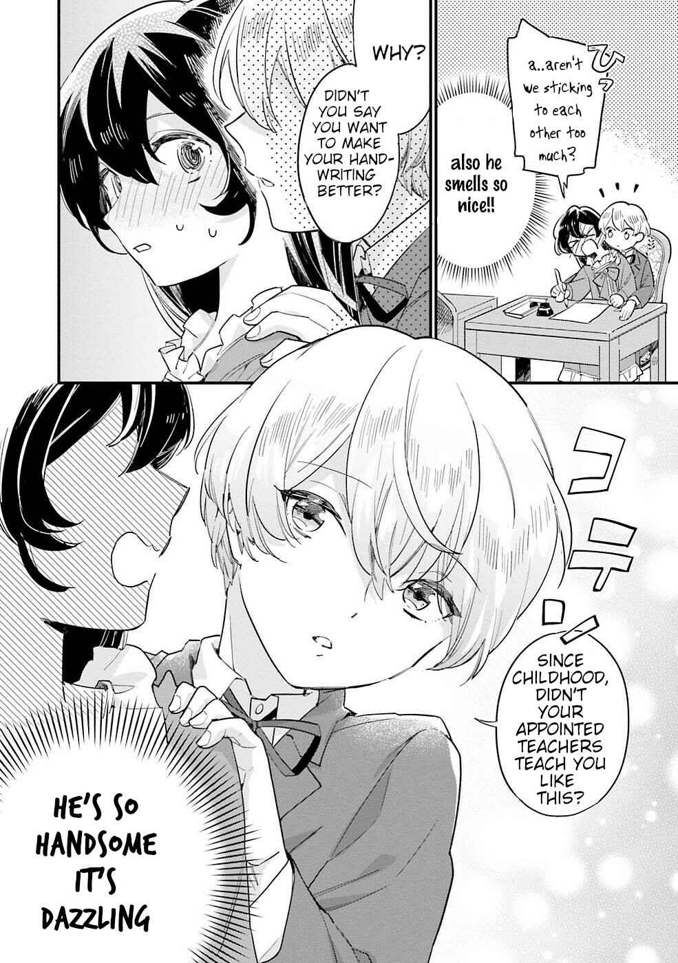 Yowaki MAX Reijou nanoni, Ratsuwan Konyakusha-sama no Kake ni Notte Shimatta Chapter 2.3 page 2
