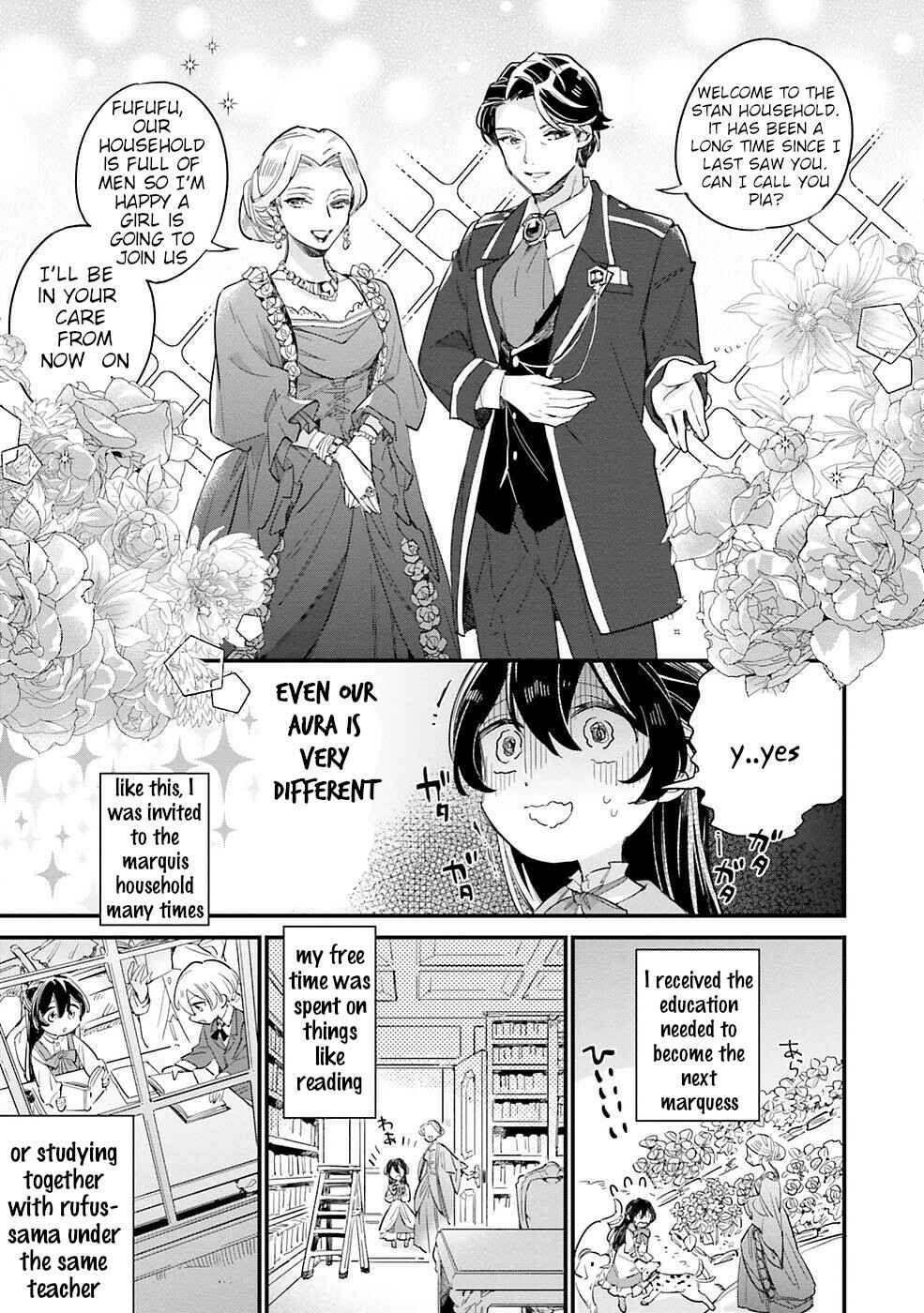 Yowaki MAX Reijou nanoni, Ratsuwan Konyakusha-sama no Kake ni Notte Shimatta Chapter 2.3 page 5