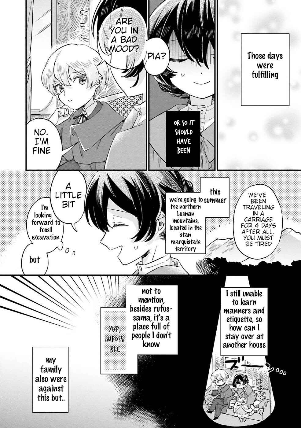 Yowaki MAX Reijou nanoni, Ratsuwan Konyakusha-sama no Kake ni Notte Shimatta Chapter 2.3 page 6