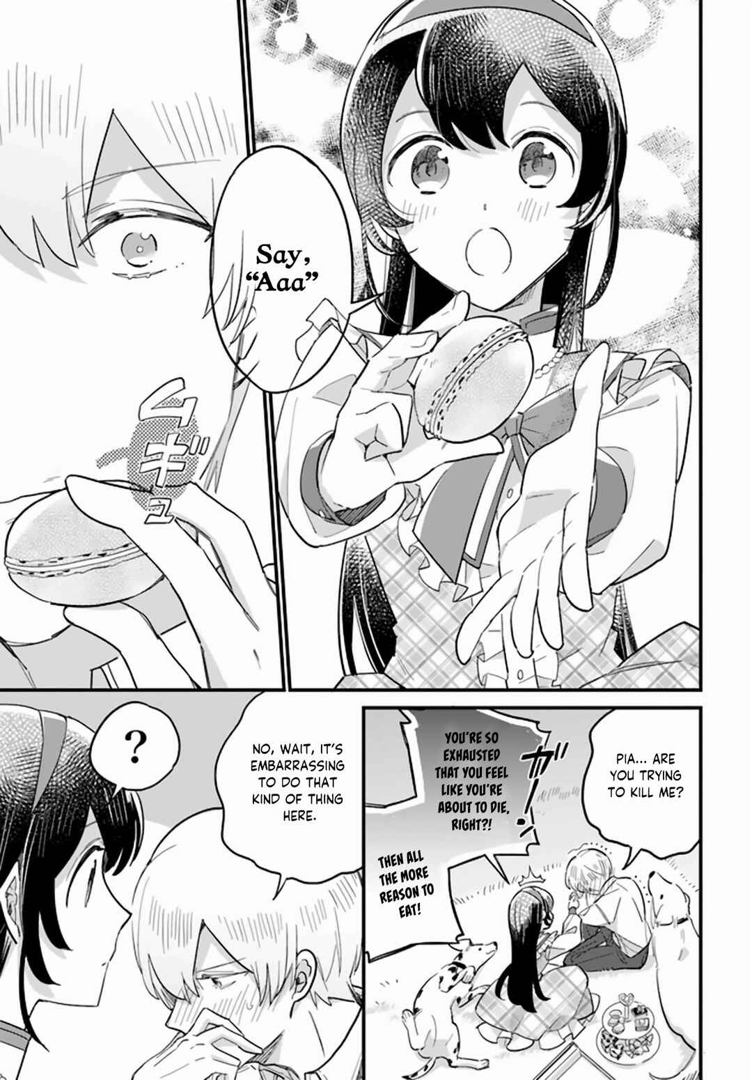 Yowaki MAX Reijou nanoni, Ratsuwan Konyakusha-sama no Kake ni Notte Shimatta Chapter 20 page 21