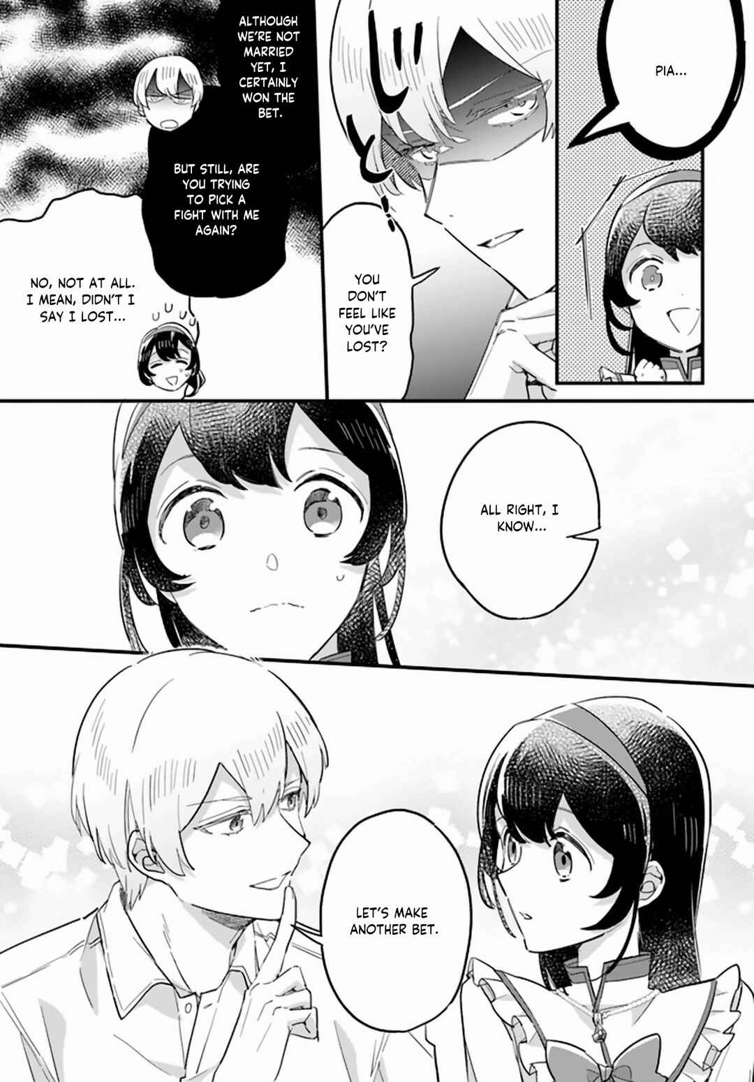 Yowaki MAX Reijou nanoni, Ratsuwan Konyakusha-sama no Kake ni Notte Shimatta Chapter 20 page 25