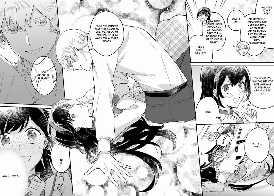 Yowaki MAX Reijou nanoni, Ratsuwan Konyakusha-sama no Kake ni Notte Shimatta Chapter 20 page 26